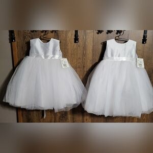NWT Baby Girl Mini /Flower Girl Dresses (12 and 24 months)